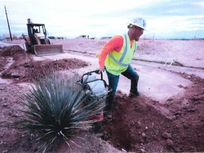 Construction worker in Arizona